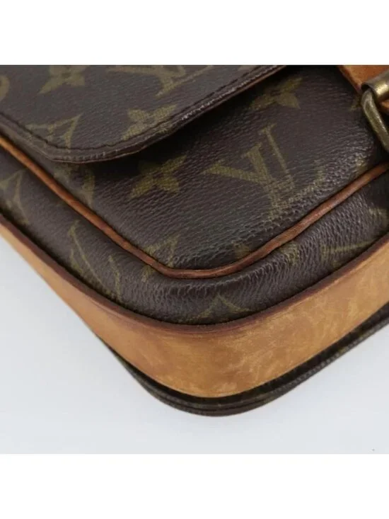 Authentic LOUIS VUITTON Monogram Cartouchiere PM Shoulder Bag M51254 LV - Picture 7 of 16